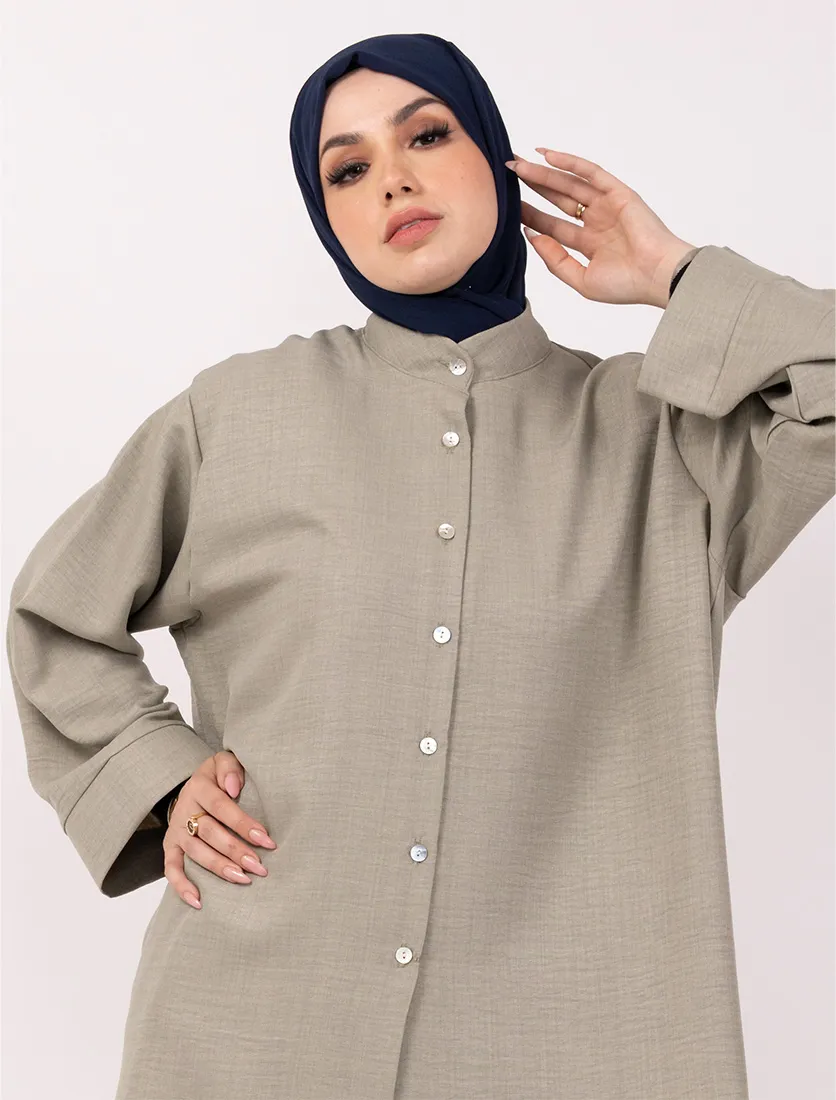 Sage Linen Feel Co Ord